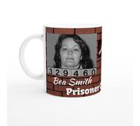Prisoner Cell Block H Bea Novelty Ceramic Coffee Mug, Brick Wall Design