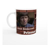 Prisoner Cell Block H Lizzie Novelty Ceramic Coffee Mug, Brick Wall Design