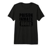Prisoner Costume Prison Inmate County Jail Halloween Premium T-Shirt