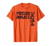 Prisoner Costume Prison Inmate County Jail Halloween T-Shirt
