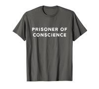 Prisoner of Conscience T-Shirt, Men, Asphalt Grey, Small