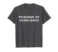 Prisoner of Conscience T-Shirt, Men, Dark Heather Grey, 4X-Large