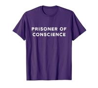 Prisoner of Conscience T-Shirt, Men, Purple, Small