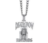 Prisoner With Zircon Pendant Necklace Unisex Ins Style Punk Hip Hop Necklace Jewelry Light Luxury Anniversary Birthday