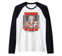Prisoners for Peace Day December 1st Anti-War Supporter Raglan Baseball Tee