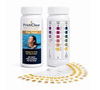 PristiClear Chlorine Pool Test Strips - 100 Water Dip Tests CH0057-TOP for Chlorine, pH & Alkalinity | Fast & Accurate Water Testing for Pools, Hot Tubs & Spas.