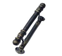 Pristine 7 Inch Cast Iron Barn Door Handle (Gold)
