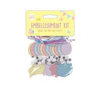 PRISTINE ENTERPRISE Easter Art and Craft EMBLLSHMENT KIT for Easter Parties Art and Crafts Easter Egg Hunt Easter Party Supply