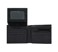 Pristine RFID Blocking Men’s Leather Wallet Designer Genuine Real Soft Bifold Leather Wallet for Men with Large Side Zip Coin Pocket/Pouch with Gift Box