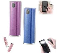 Pristine Screen, Pristine Screen Cleaner, Pristine Screen 4Pk All-In-One Spray and Wipe Screen Cleaner, Portable Reusable Spray, Touchscreen Mist Cleaner Spray, Electronic Cleaner Spray (Blue+Purple)