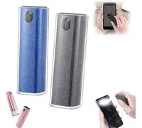 Pristine Screen, Pristine Screen Cleaner, Pristine Screen 4Pk All-In-One Spray and Wipe Screen Cleaner, Portable Reusable Spray, Touchscreen Mist Cleaner Spray, Electronic Cleaner Spray (Grey+Blue)