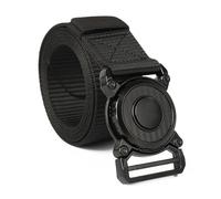 Pristine Tactical Belt Round - Black - 115cm