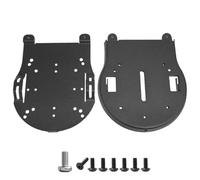 Prisual Professional Ceiling Mount for PTZ Cameras - Universal Fixed Ceiling Bracket with Secure Locking, Compatible with 95% PTZ Camera, Low-Profile Design for Conference Room/Church/Studio (Black)