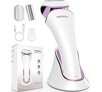 PRITECH Electric Shaver for Women, Ladies Shaver, Lady Razor for Legs, Arm,Underarm, Bikini,USB Rechargeable Razor Wet&Dry Cordless for Woman