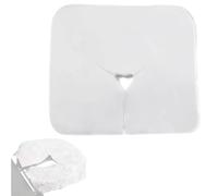 PRITOK Disposable Face Cradle Covers: 200 PCS Non-Sticking Massage F ace Covers, Head Cradle Co vers, Disposable Face Rest Co vers, Massage Pillow Cover for Mass age Table, Mass age Chairs