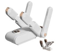 PRITOK Electric Shoe Dryer: Shoe & Boot Warmer, Glove Dryer, 30/60/120 Min Timed Auto Self Off, Foldable & Retractable Design, Shoe Odour Eliminato, Shoe Freshener for Shoes, Gloves, Hats, Socks, Ski