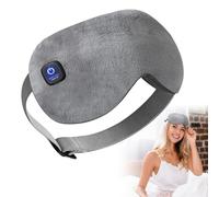 PRITOK Heated Eye Mask: Rechargeable Warm Eye Compress with Adjustable Strap, Warm Eye Compress, Cordless War m Eye Com Press Sleep Mask, Light-Blocking, for Blepharitis and Dry E yes Treatment