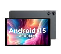 PRITOM 10 inch Android 15 Tablet, 8GB RAM, 6000Mah, Expand to 1024GB, Penta-Core Processor, 10 inch Tablet, Android Tablets HD IPS Screen, Camera, Wi-Fi, Bluetooth, Tablet PC(Gray)