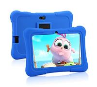PRITOM Kids Tablets 7 Inch, WiFi Tablets for Children, Android 13, 32GB ROM,512GB Expand, Toddler Tablet, BT, Dual Camera, Parental Control,Kids Software Pre-Installed for Educating, Gaming(Dark Blue)