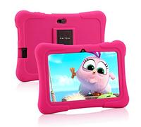 PRITOM Kids Tablets 7 Inch, WiFi Tablets for Children, Android 13, 32GB ROM,512GB Expand, Toddler Tablet, BT, Dual Camera, Parental Control,Kids Software Pre-Installed for Educating, Gaming(Pink)