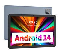PRITOM TAB11 Android 14 Tablet 10 Inch, 8GB(4+4 Expand) RAM + 128GB ROM, Octa Core, 5G WiFi, with Keyboard, Mouse, Case Grey