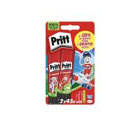 Pritt 1456076.0 Glue Stick 1 pack x 2 pieces (43 g each)