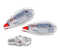 Pritt 9HPRR4HP1X Premium Correction Tape Refill Flex Instant Refillable Flexible Tip Tape Length 12 m Bandwidth 4.2 mm Economy Set with 2 Refillable Rollers and 1 Refill