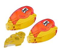 Pritt 9HZRRNHP1X Adhesive Roller Refill, Non-Permanent, for Removable Adhesive, Tape Length 16 m, Tape Width 8.4 mm, Economy Set with 2 Refillable Rollers and 1 Refill