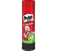 Pritt Glue Stick, Safe and Child Friendly Glue for Arts and Crafts, Strong Adhesive for School & Office Supplies, 1 x 43g Pritt Pen, 9H PK811