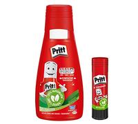 Pritt PAKA2 School Glue, the All-Purpose Glue for School and Leisure, Economy Set with 1 Bottle of 100 g and 1 Pritt Stick kepstick 11 g, 9HPAKA2P1X