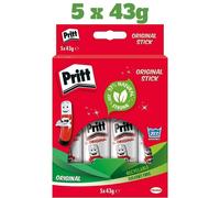 Pritt Stick 43g Glue Stick Large Pack of 1 5 24 Safe Non-Toxic School Kids Craft
