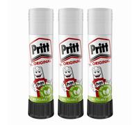 Pritt Stick Original Non-Toxic Washable Paper Glue, Adhesive For Crafts 11G X 3