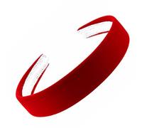 Pritties Accessories Velvet Feel Alice Hair Band Headband 2.5cm (1") Wide (Red)