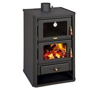 Prity 14 kW Wood Stove with Wood Compartment