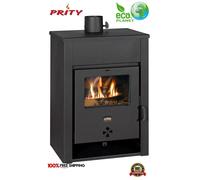 Prity K13 D Wood Burning Stove Fireplace 12.1kW EcoDesign Class A Log Burner