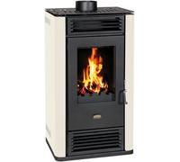 Prity K3 GT D Wood Stove 8.1 kW, Energy Efficiency Class Diameter 150 mm Flue Pipe, 80.4% Efficiency