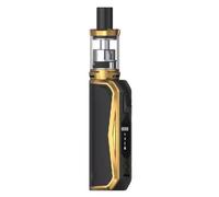 Priv N19 ® Kit Nord 19 Tank 2ml, 1200 mah battery E Cigarette No Nicotine, No Tobacco (Gold Black)