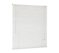 Privacy Aluminum Window Blinds 78 94 104 50 60 35 115 120 135 165 wide Waterproof Mini Blinds for Indoor Windows 25mm Slats Horizontal Venetian Blind for Home Patio Doors(White)