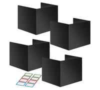 Privacy Boards for Student Desks - Study Divider, Test Folder | School Desk Partition Panels for Classroom Learning, Portable Foldable Shield for Pupils Exams, Durable Corrugated Study Barrier