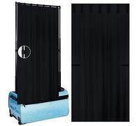 Privacy Curtain for Dance Bag with Garment Rack, Portable Changing Room Competition Dance Bag Accessories, Dancer Backstage Privacy Changing Curtain Screen for Rolling Dance Suitcase Camping Shades