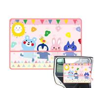 Privacy Curtains for Cars, Cartoon Design Window Curtain for Car, Universal Sun Visor Protection for Car, Truck, Motorhome, Windscreen