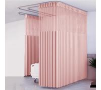 Privacy Curtains, Hospital Dividers with Four-Claw Hook, Polyester Fabric Room Divider, Portable Privacy Partition for Waiting Rooms and Treatment Areas