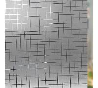 Privacy Film for Glass Windows Frosted 55 x 1200 cm Privacy Film Frosted Window Film, Static Cling Removable Without Glue Or Residue for Home Office, Doji