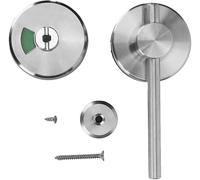 Privacy Indicator Door Lock, Vacant Engaged Indicator Door Locks, 304 Stainless Steel Zinc Alloy WC Toilet Door Lock for Public Bathroom Restroom