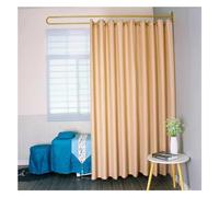 Privacy Partit ains, Modern Area Separator Snroom Divider ains U-S Metal Support Track For Beau Salons Hospitals And SPA Privacy Protect Partits For Clinics(Color:Brown,Size