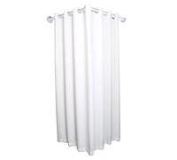Privacy Partition Curtains for Fitting Room Removable LShaped Rod White Changing Room Curtains for Boutique Clothing Shops 80x100cm/2.6x3.3ft