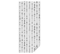 Privacy Protection Film 50x116cm - Picture Colored Stained-Glass Style Printing Adhesive Glass Sticker Frosted Window Decal Home Office Frosting - Geometric arrows