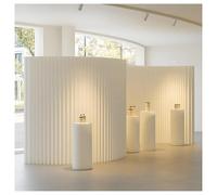 Privacy Screen, Accordion Room Divider Folding Privacy Screens for Room Separation, Dorm, Studio, Office, Retail Spaces(L6xW0.19xH1.2M)