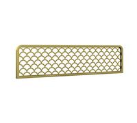 Privacy Screen,Dividers for Dining Areas, Hollow Out Iron Art Decorative Partitions Fence, Non-Fading Restaurant Office Desk Divider, 30cm Raised Low Fence