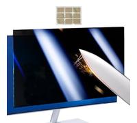 Privacy Screen Filter, Desktop Computer Shield, 14 Inch and 15.6 Inch Monitors Anti-Glare Scratch-Resistant Film, Confidential Viewing Protector for Workplace & Daily Use
